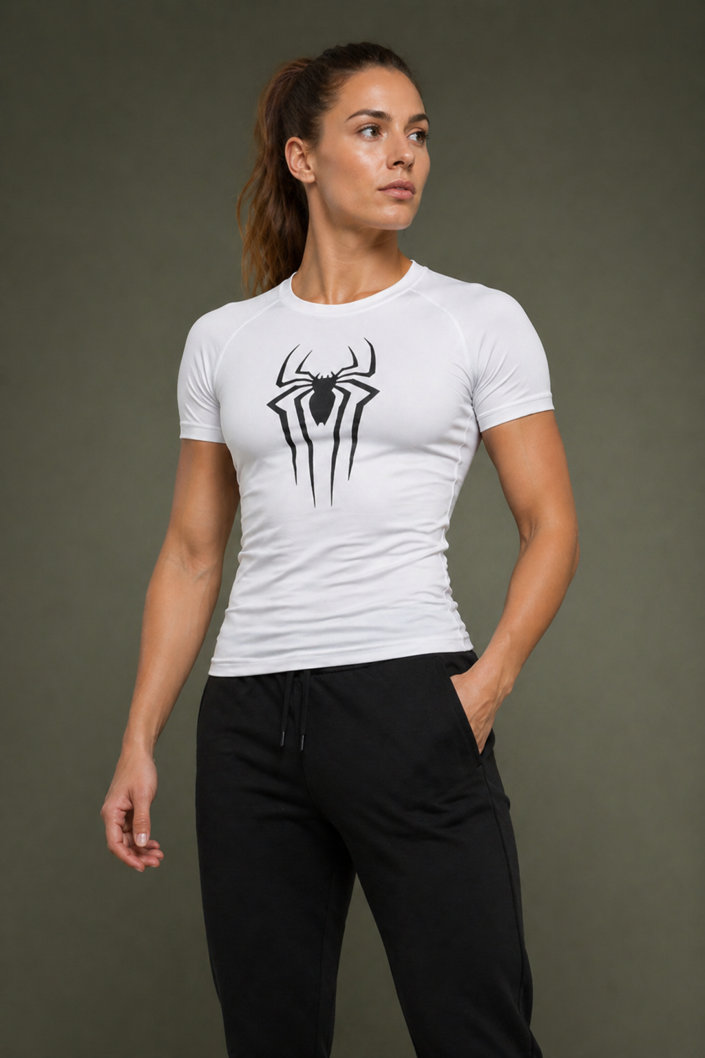 Compression T-Shirt Spider