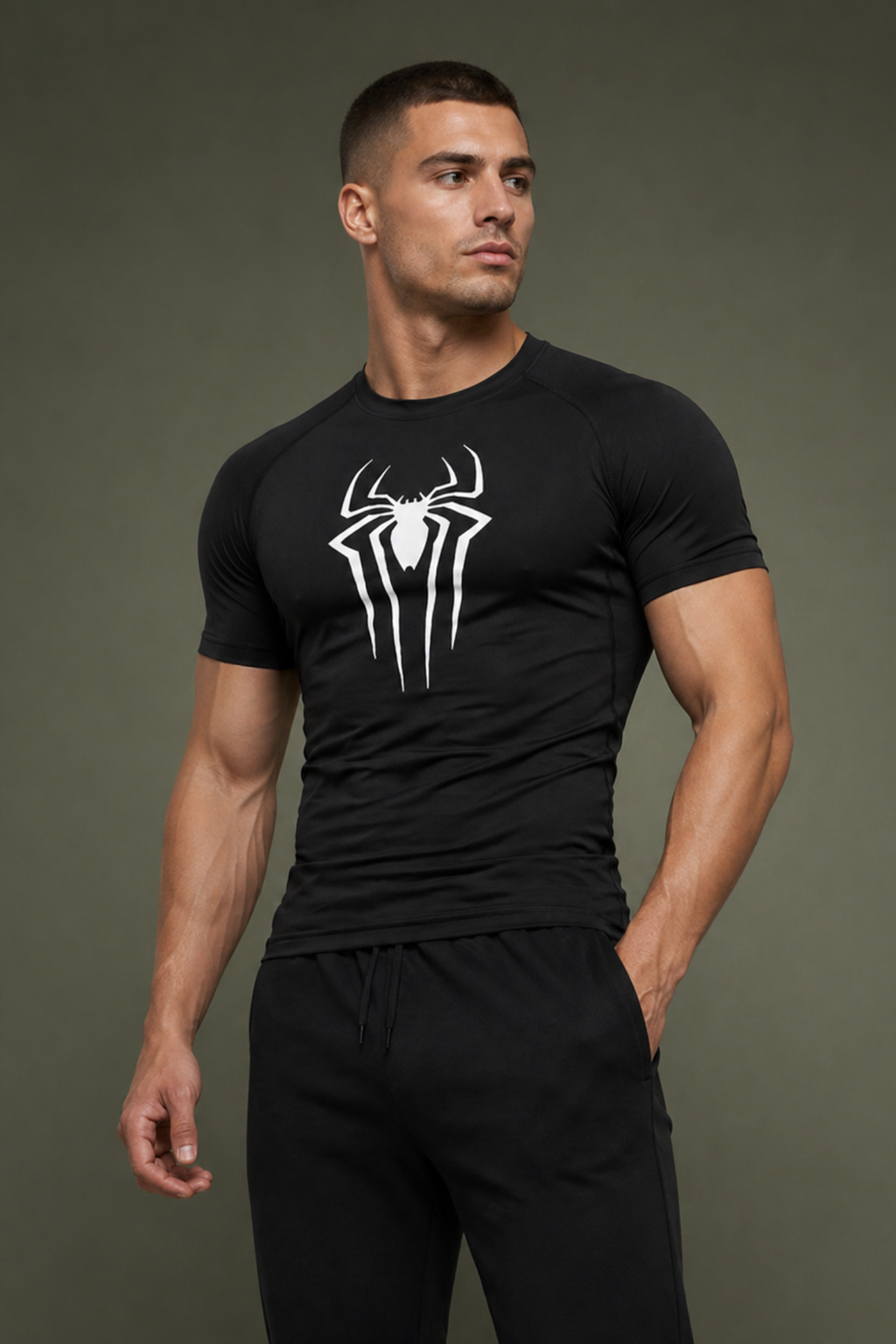 Compression T-Shirt Spider